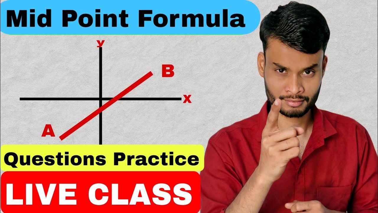 📘 Class 10 Mathematics | Coordinate Geometry📐 Section Formula🎥 Live Class By Rahul Sharma