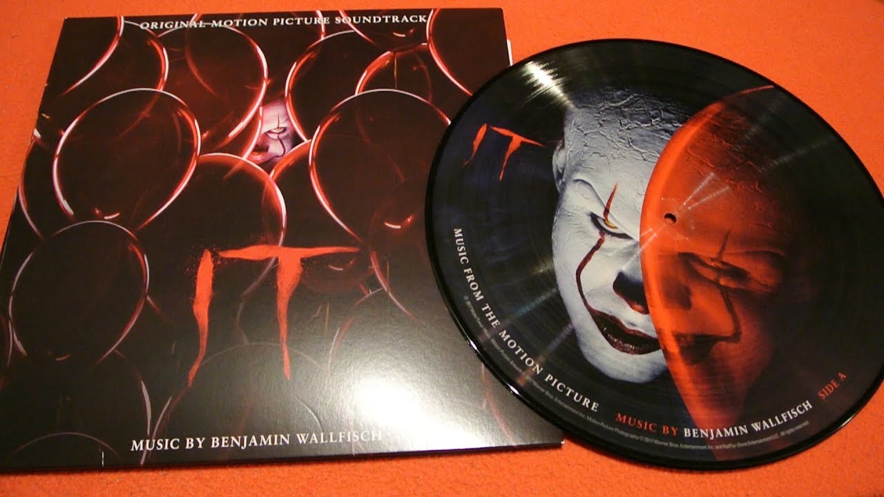 ES (IT) Vinyl Gatefold Soundtrack + Picture Disc + CD Benjamin Wallfisch/ Stephen King / Pennywise