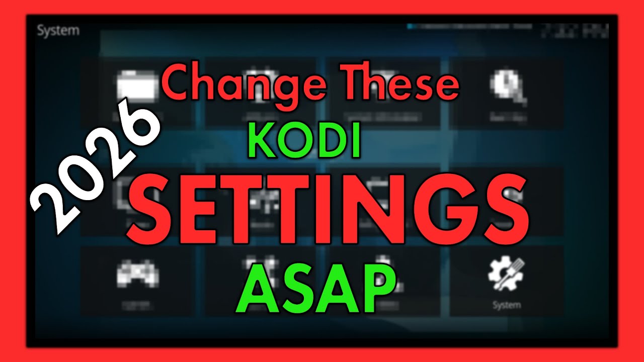 Change These Kodi Settings ASAP (2026 Update) | Fix Buffering & Slow Playback Pt.1