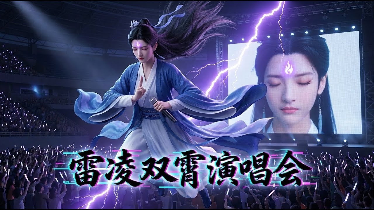 Lingshuang’s Live = Immortal Carnival! Thunder Resonance + Crowd Chorus Broke Me