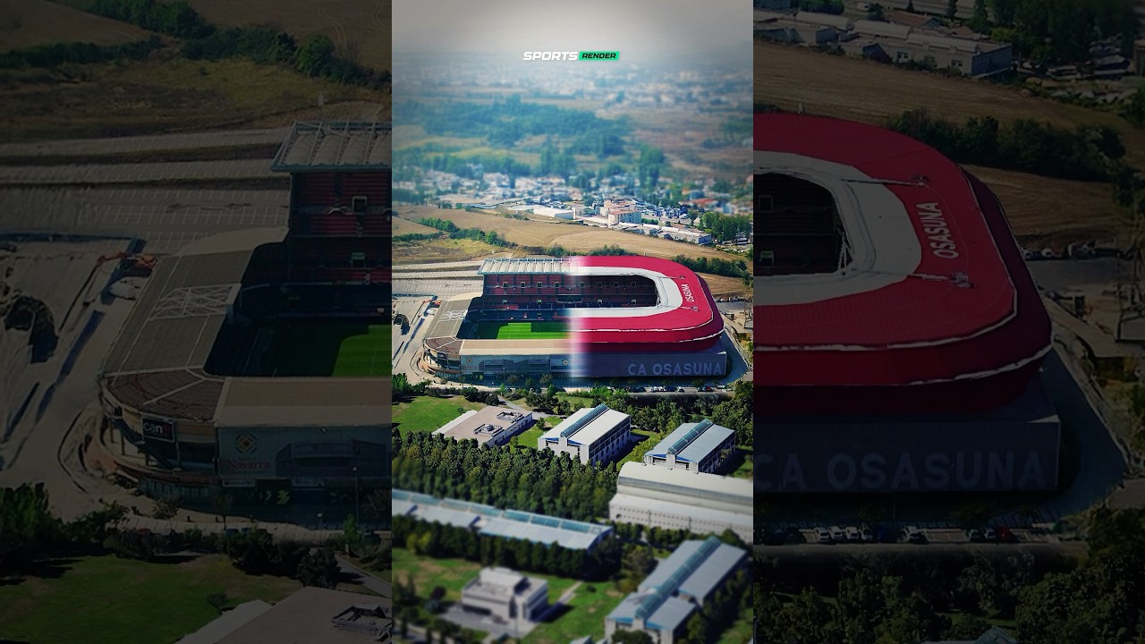From Old to Modern &ndash; The Rebirth of El Sadar Stadium (2020) #football #engineering #stadium