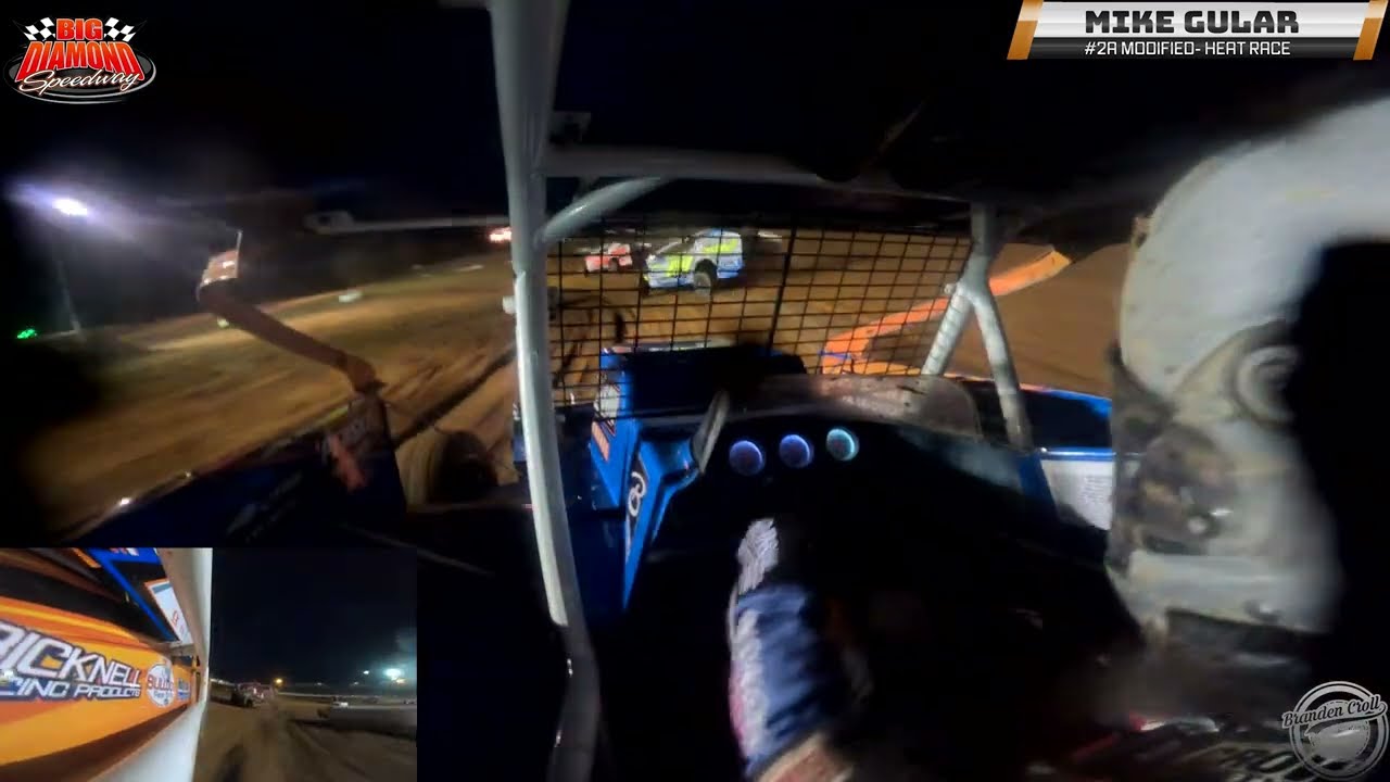 Mike Gular On-Board Modified Heat Race at Big Diamond Speedway April 14th, 2023!