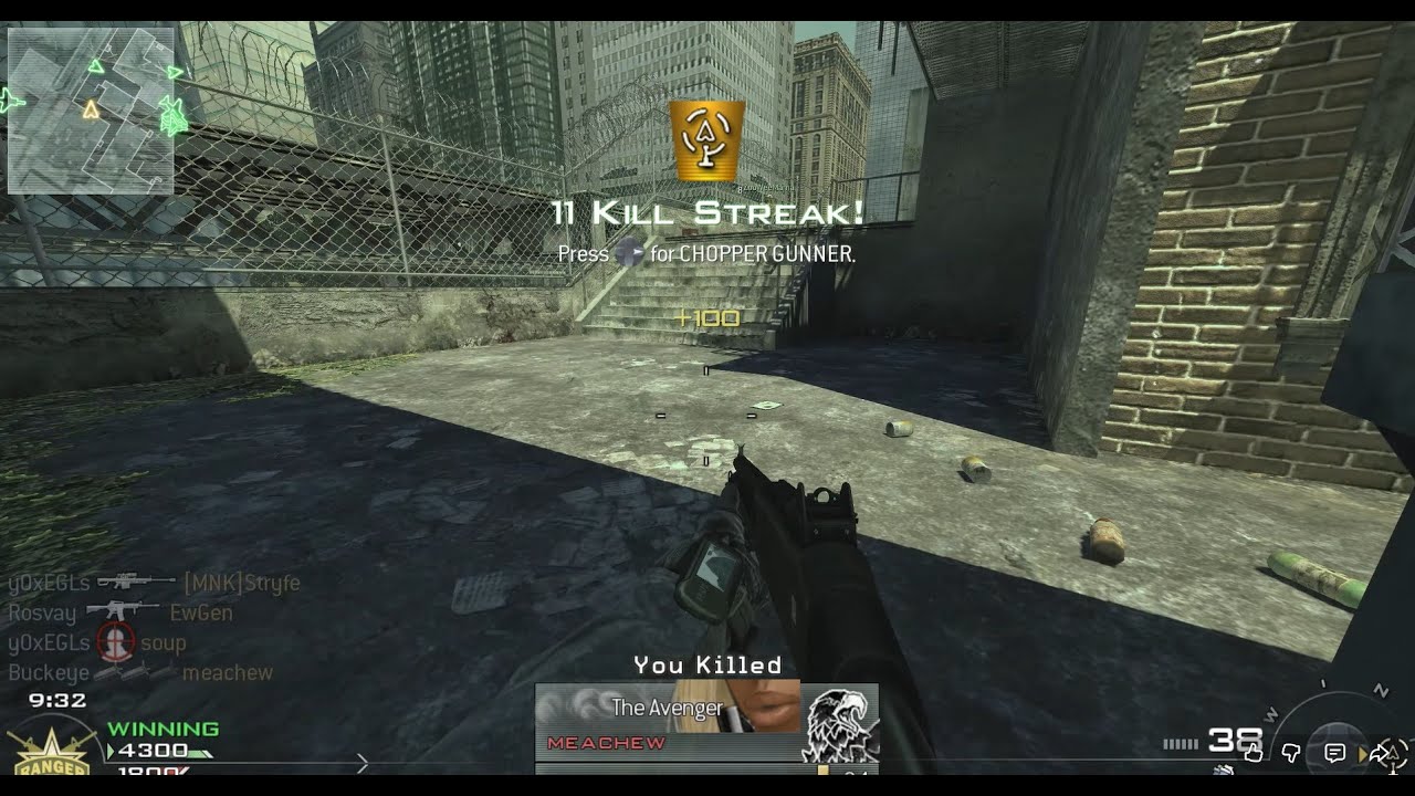Classic Mw2 2 Nukes in 1 Life Flawless 60-0 Ak47 Red Dot Skidrow