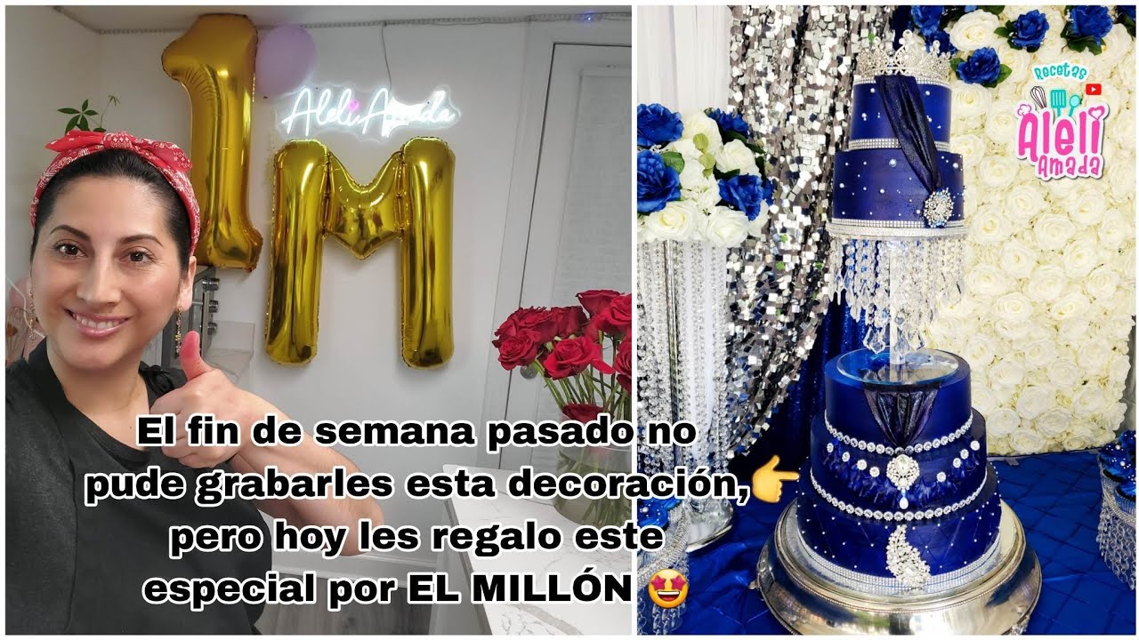 Mira desde ceros PASTEL DE 15 AÑOS 😲 200 personas 🔴EN VIVO