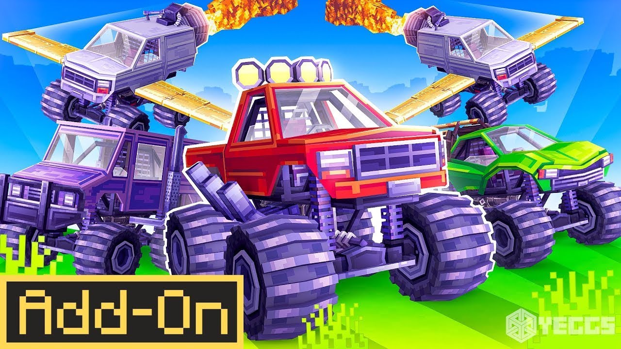 Monster Trucks Add-On | Minecraft Marketplace | Showcase