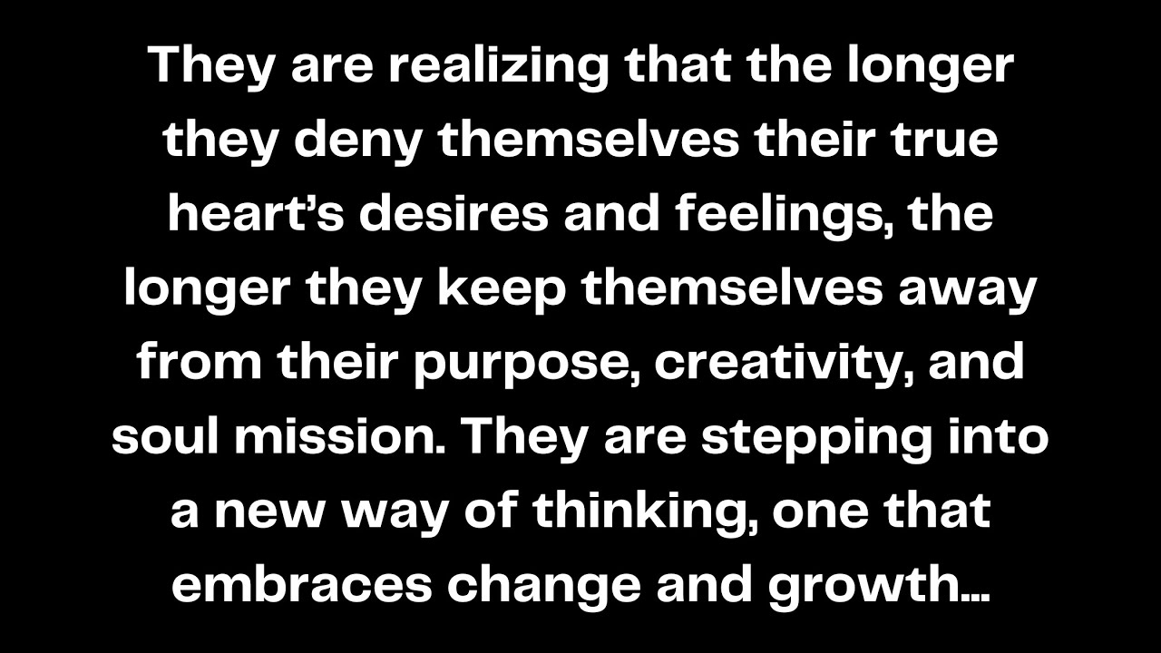 They are stepping into a new way of thinking, one that embraces change and growth...