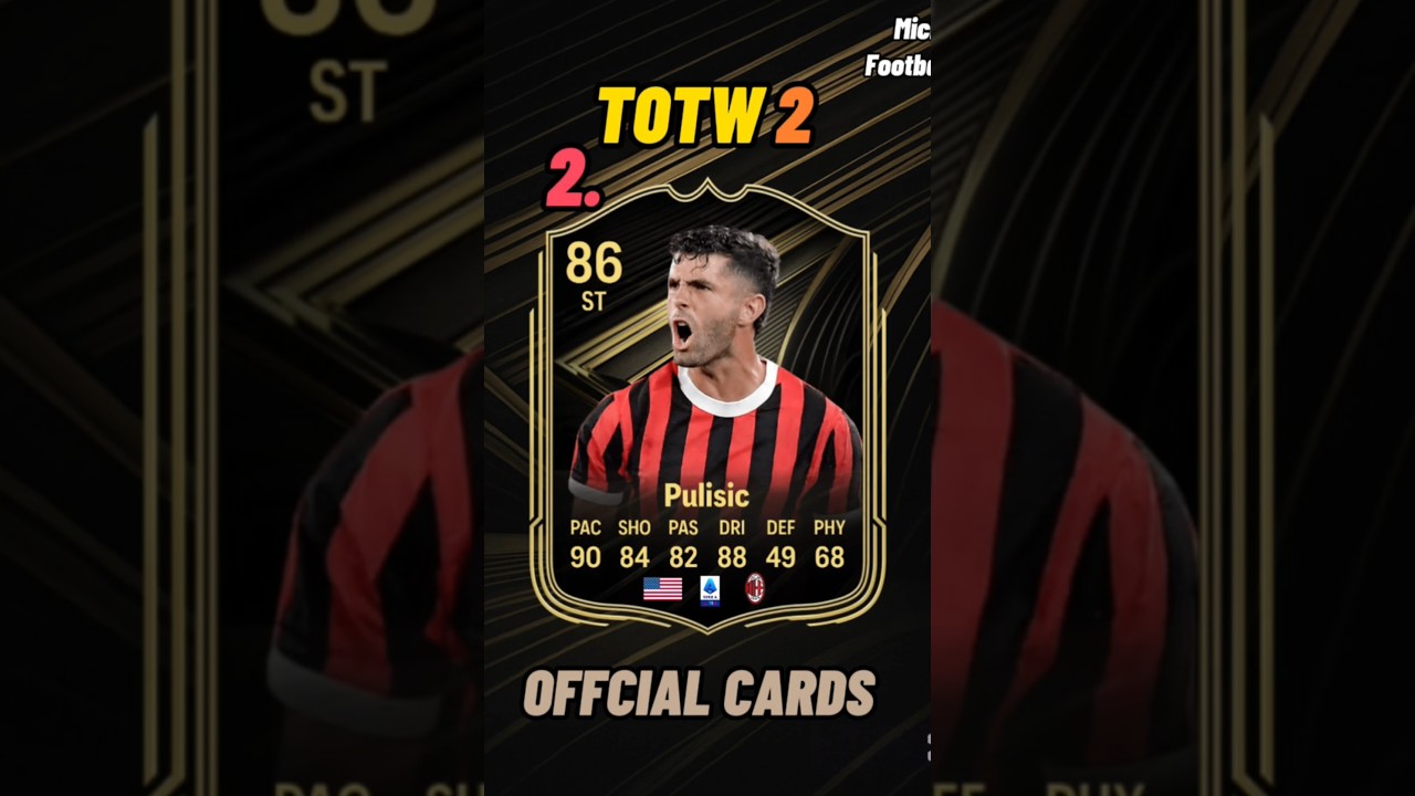 Top 7 New TOTW 2 in FC26 🔥#fc26 #fifa #fifa26 #football #eafc26 #eafc25 #fc25 #easports #easport