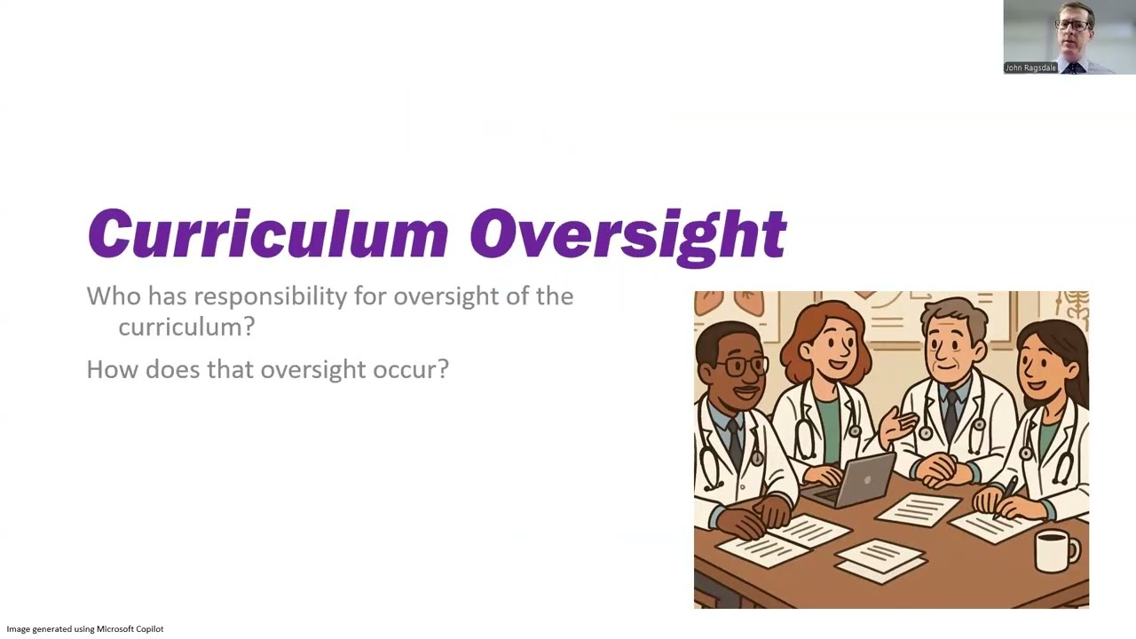 LCME & ME: Curriculum Oversight