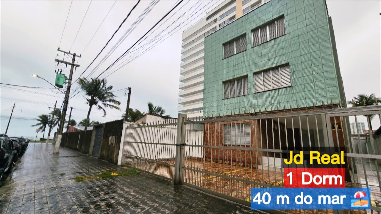 📢 Apartamento à venda com 1 Dorm, 40 m do mar, R$ 180 mil!🔆🏖