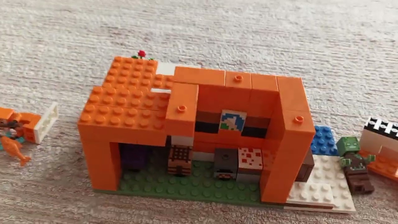 Lego minecraft tilki evi tanıtımı