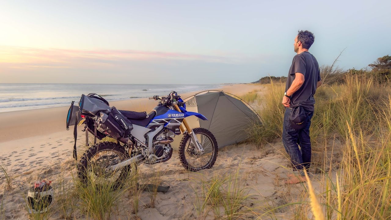 NJ Stealth Camp | Solo Moto Camping On The Jersey Shore