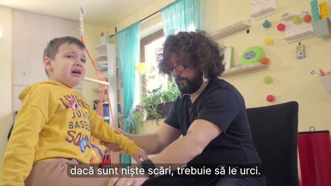 Pentru Matteo, kinetoterapia înseamnă mai mult decât exerciții. 💛✨