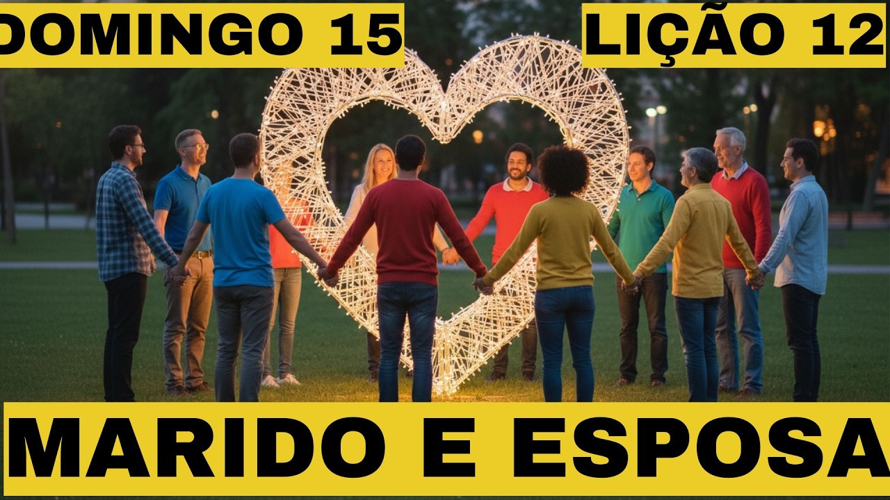 Domingo, 15 de março | Maridos e esposas | Lição 12 | Escola Sabatina