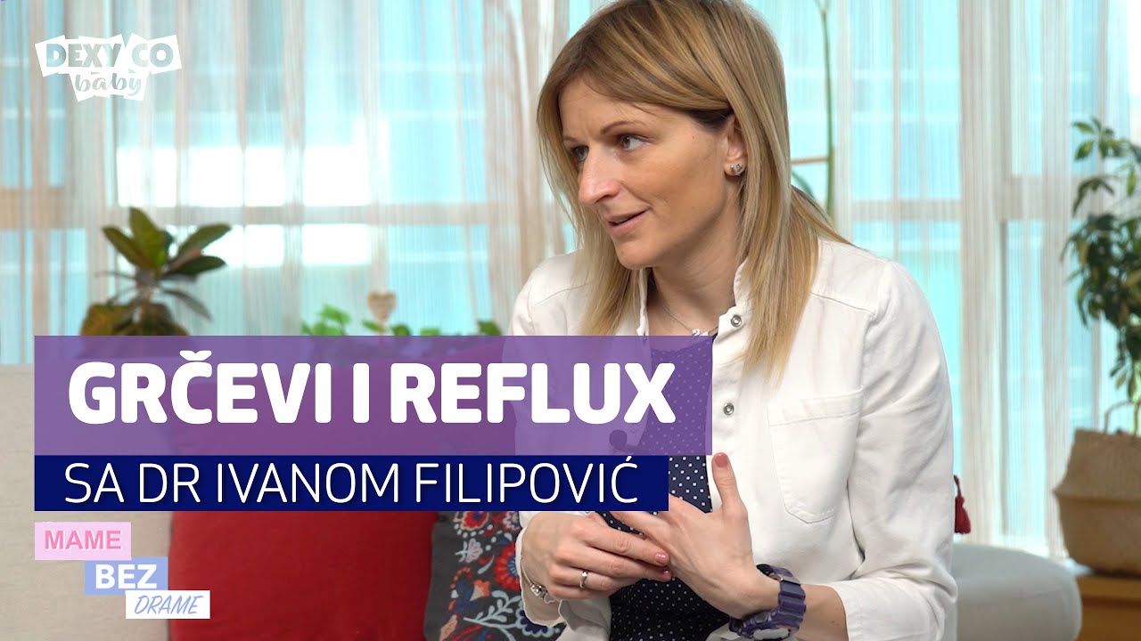 MAME BEZ DRAME - EP25 - Grčevi i reflux - sa dr Ivanom Filipović