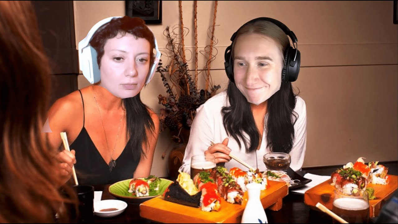 KatieB and Vanillamace Go On A Sushi Date....On ROBLOX!