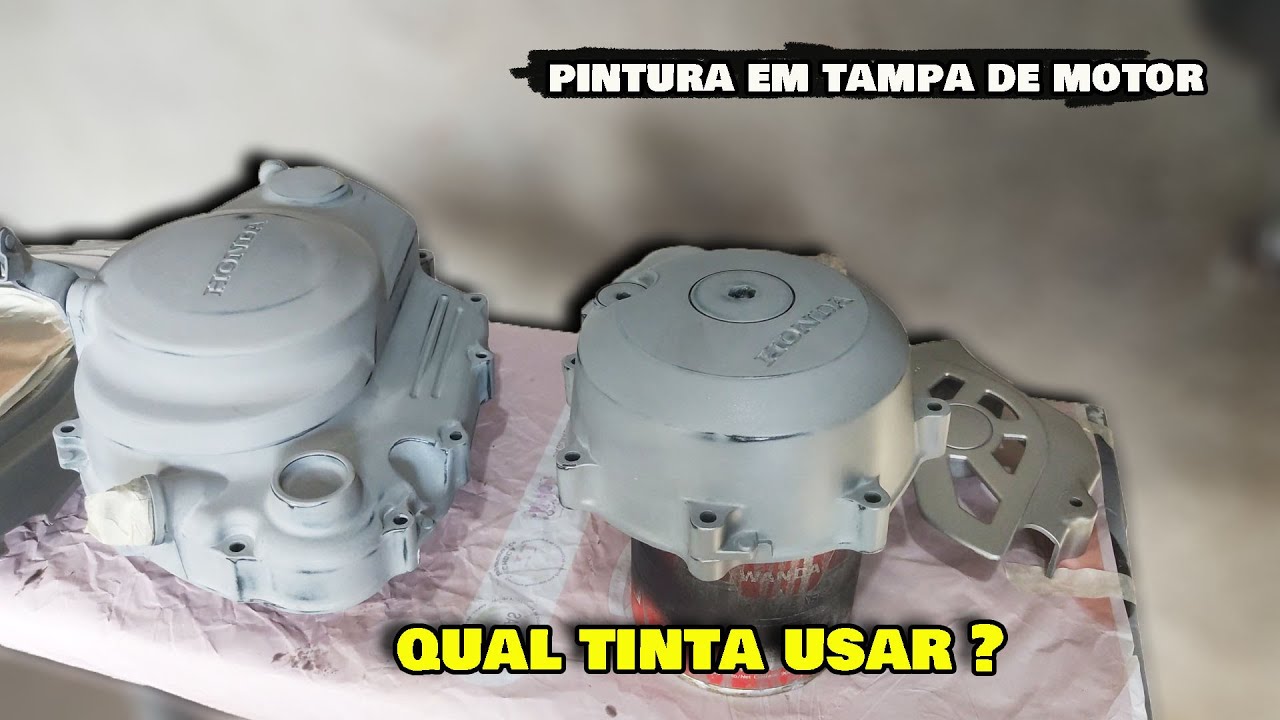 Como pintar Tampa de motor, Tinta de alta temperatura