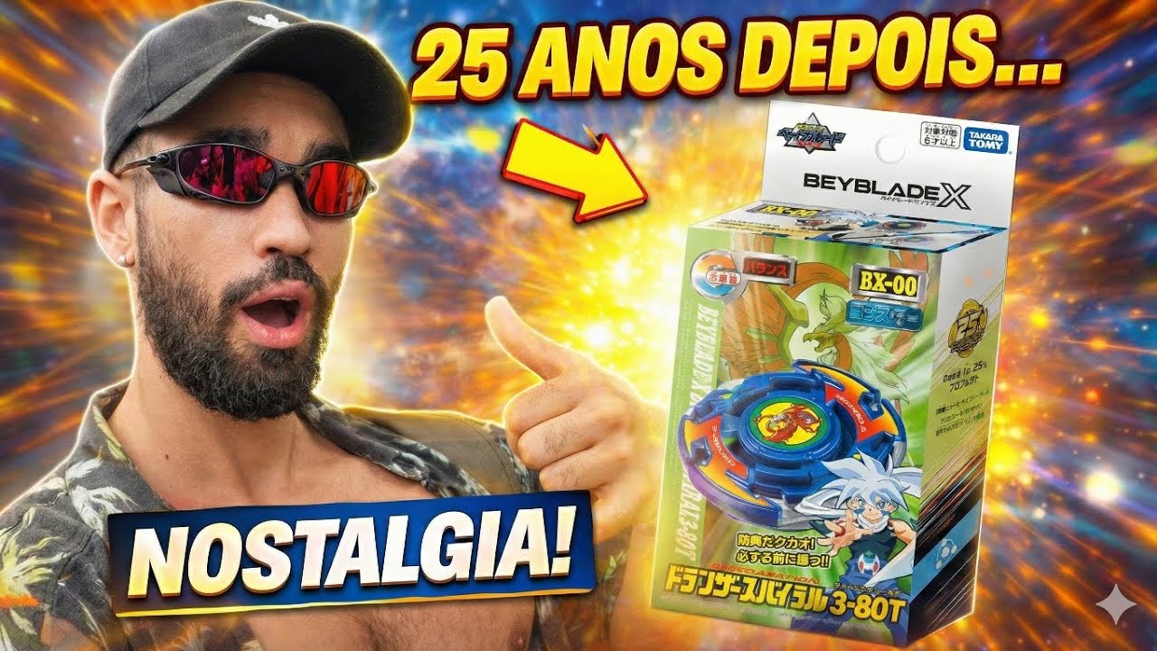 Essa Beyblade comemorativa surpreendeu (ou decepcionou?)