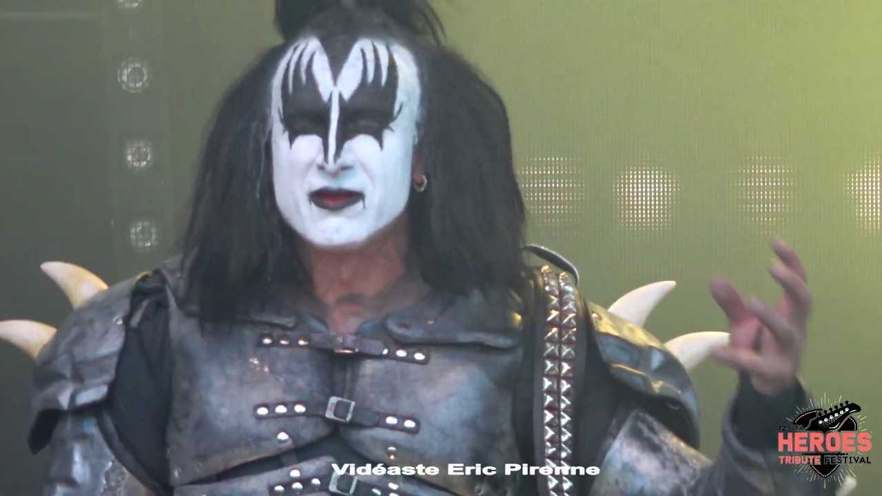 KISS FOREVER BAND - GENE SIMMONS & GOD OF THUNDER (12 HEROES SPA FESTIVAL 2019)