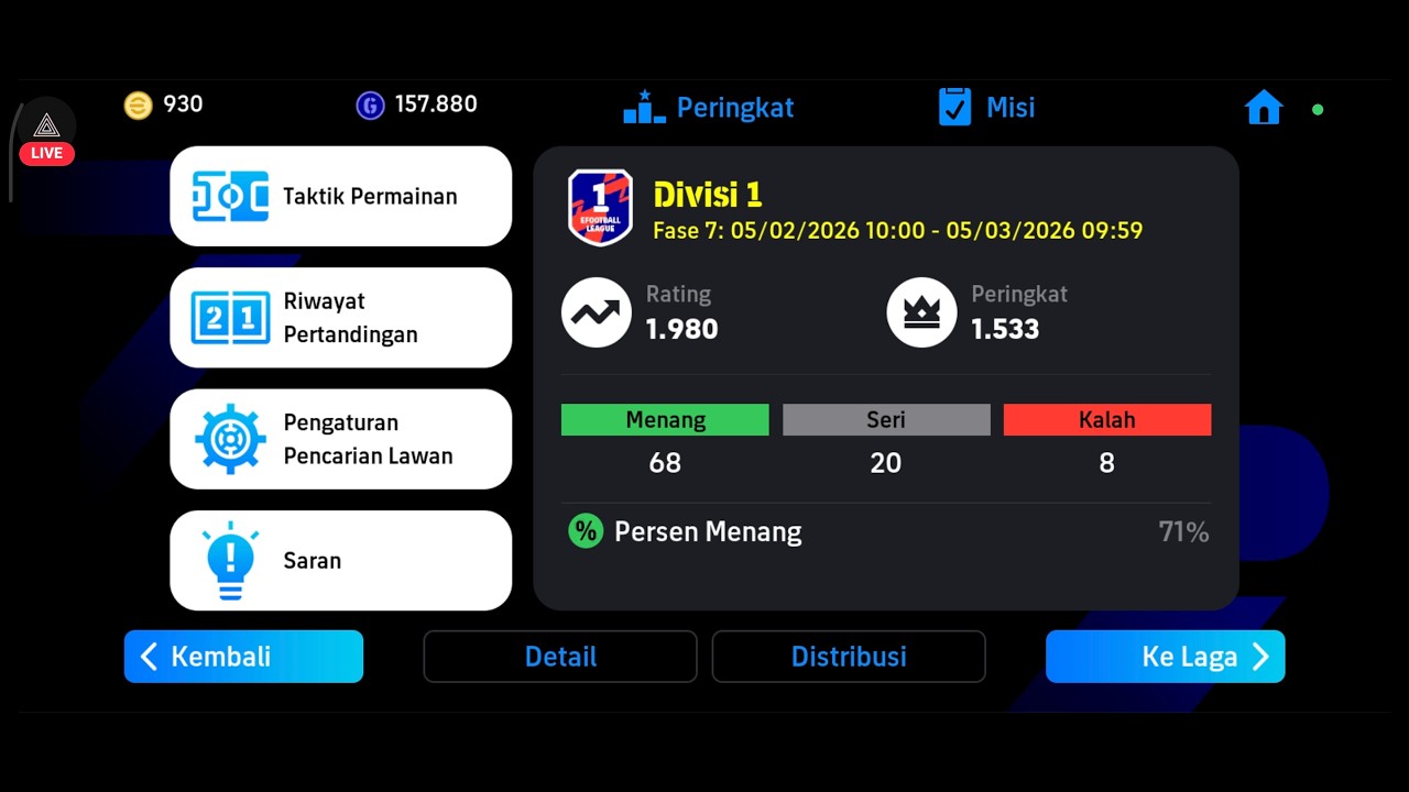 PUSH DIVISI KE 2050 APAKAH BISA???