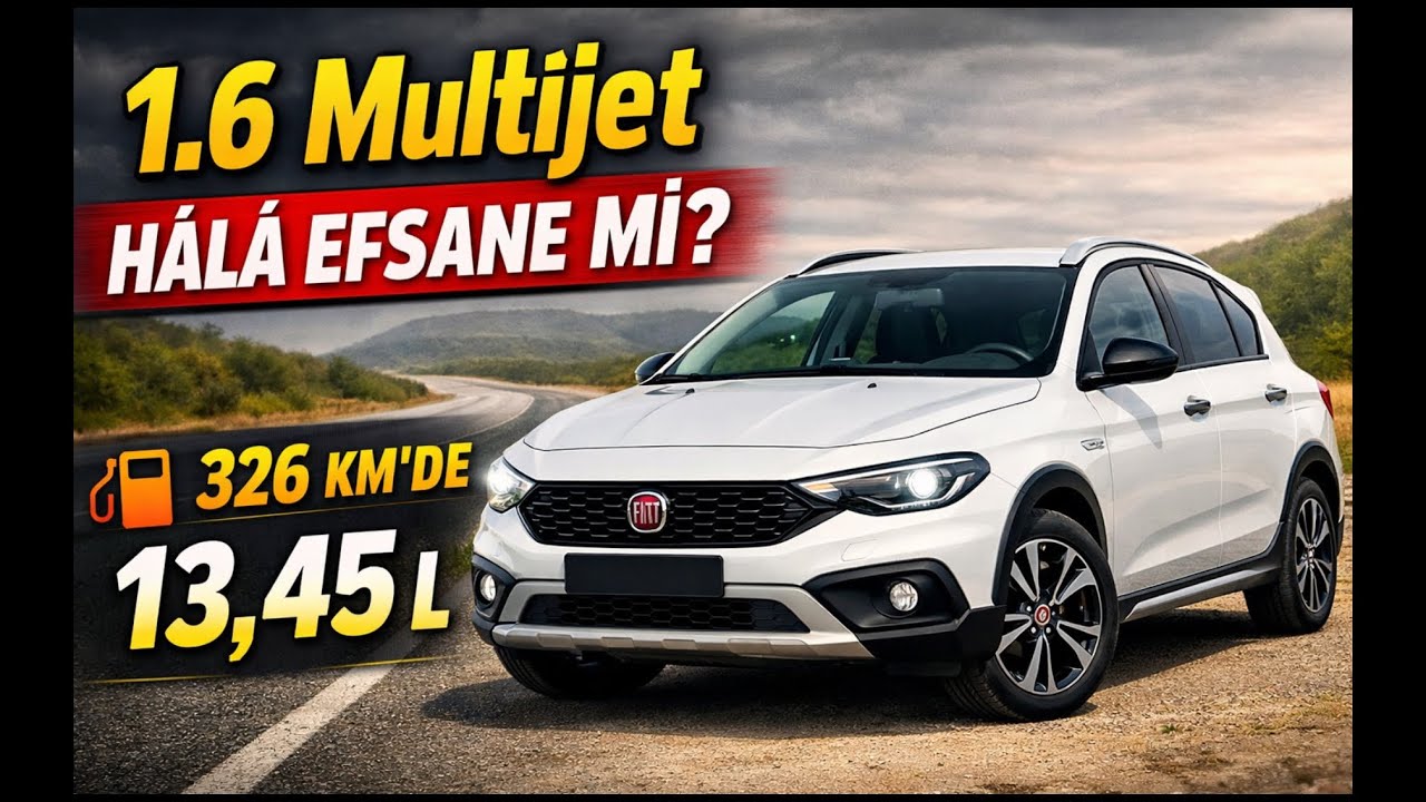 Fiat Egea Cross 1.6 MultiJet 130 HP DCT Lounge Traction+ 2025 Detaylı İnceleme