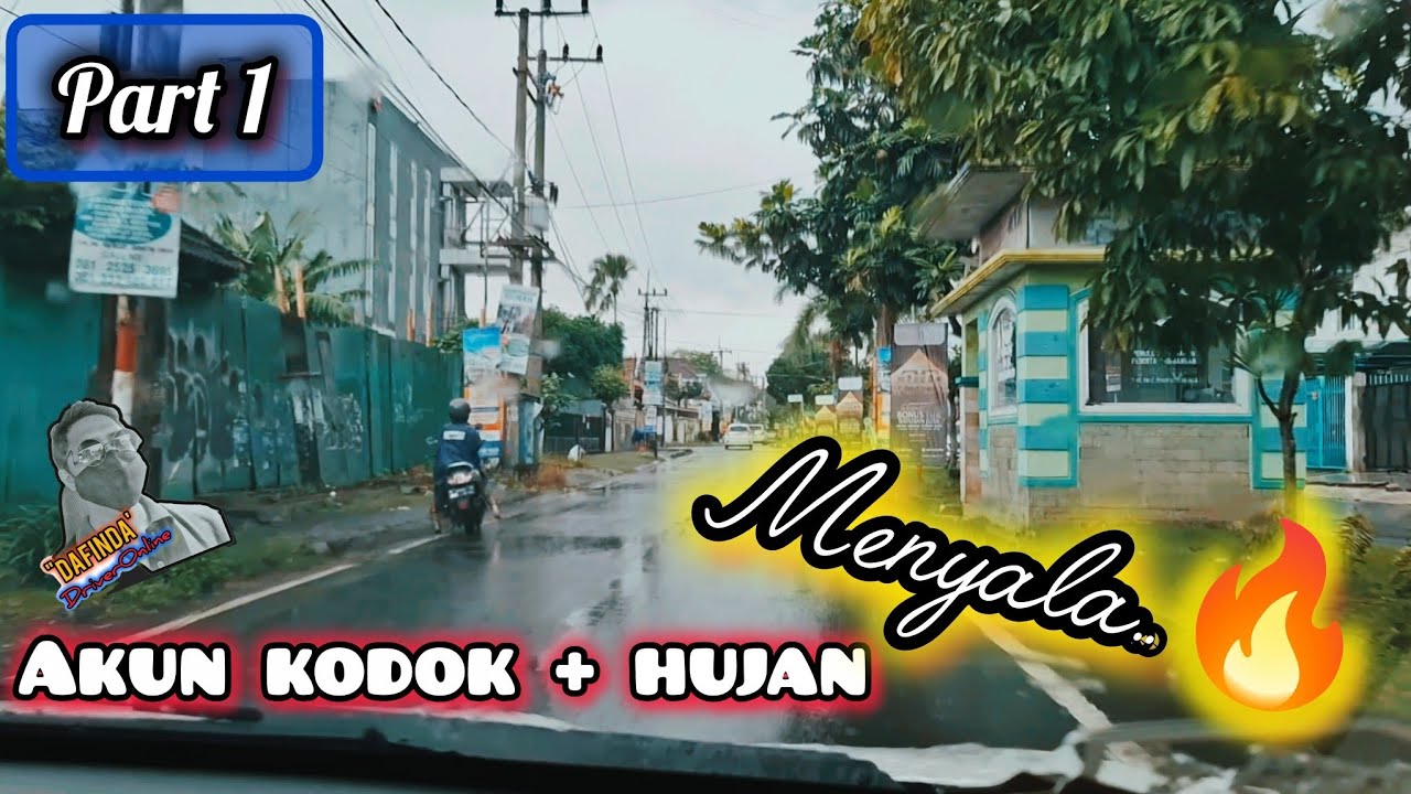 Part 1 || combo HUJAN dan AKUN KODOK jadi GACOR PARAH || DRIVER ONLINE GRAB ONLY