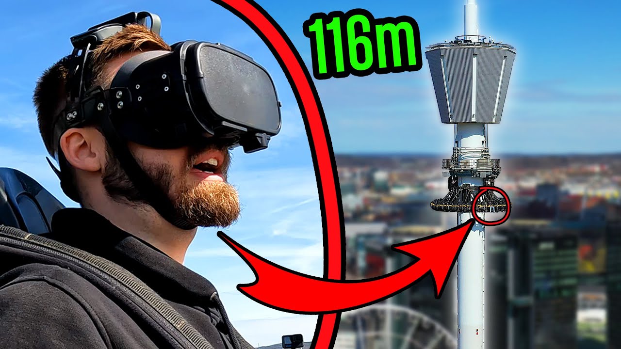 TESTAR VR 116 METER UPP I LUFTEN!
