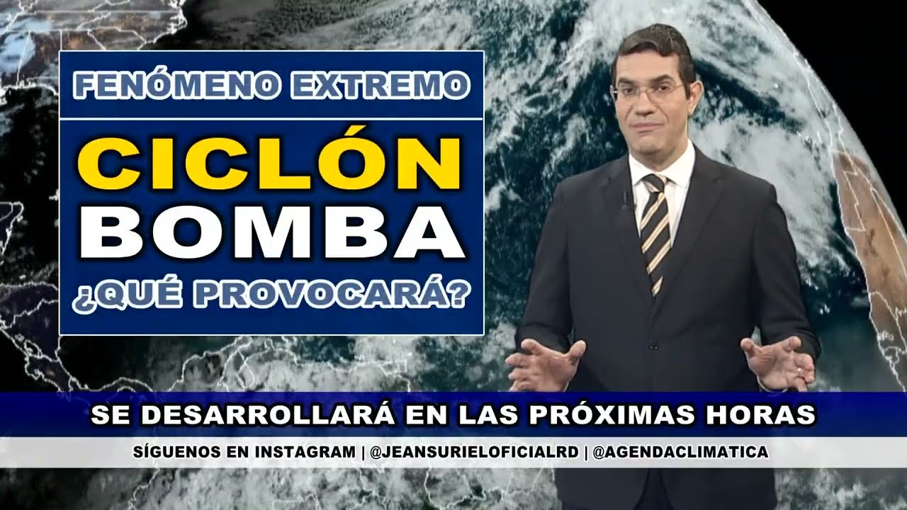 Sábado 31 enero | Las lluvias fuertes comenzarán hoy con la llegada de una vaguada a RD