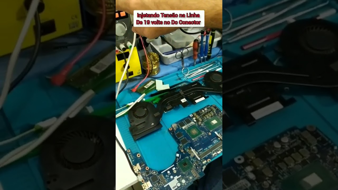 Notebook Dell G7 Placa em Curto !!