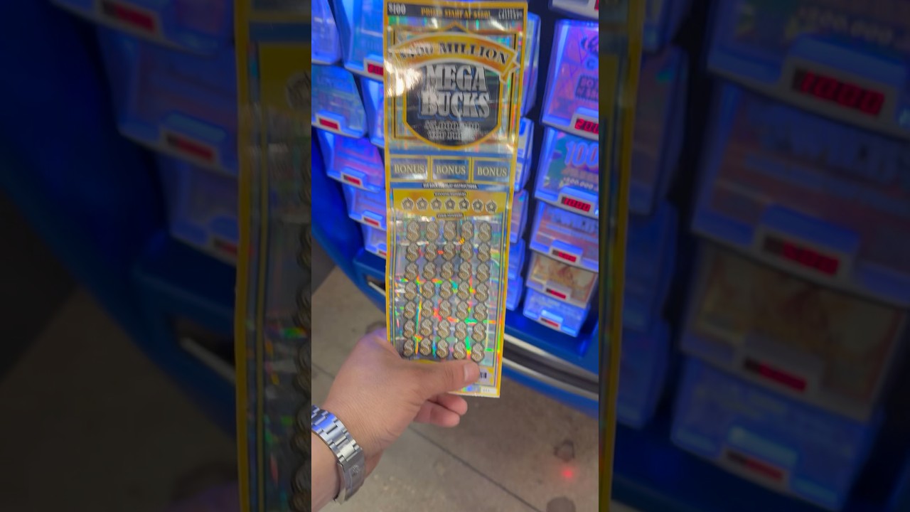 Wahooo another Claimer on the most expensive scratch off ticket in the world $100 mega bucks. #11