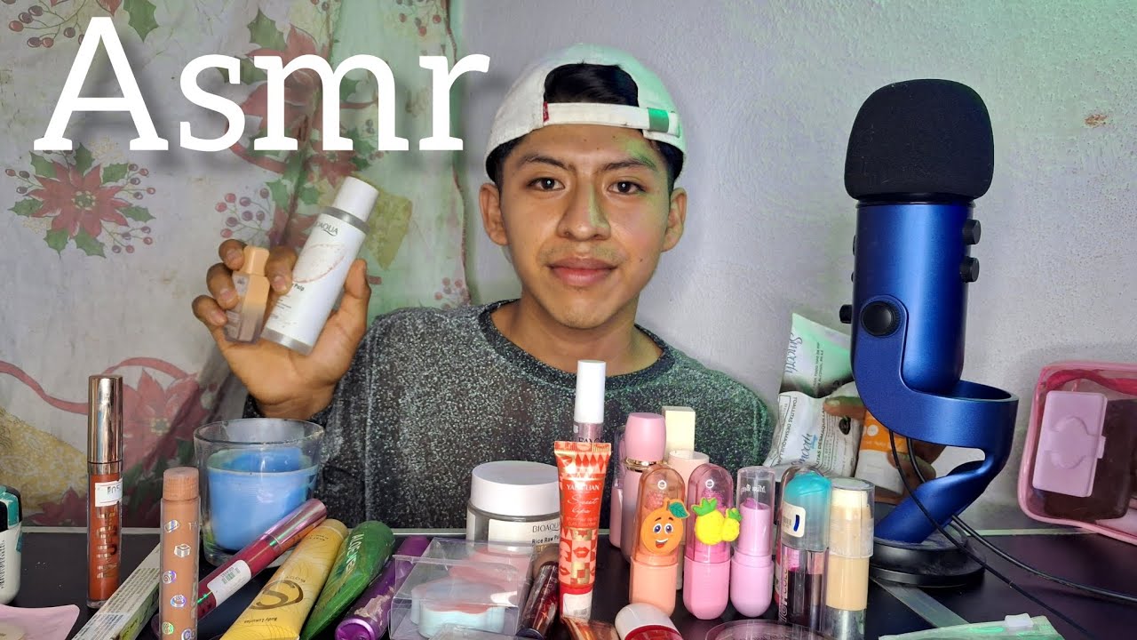 ASMR Cuidado Facial + Maquillaje Natural 💖