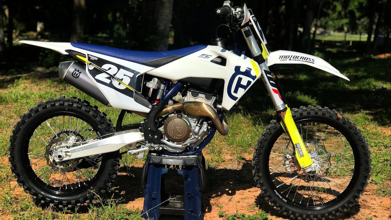 Первая поездка на Husqvarna FC250 2019 года — журнал Motocross Action