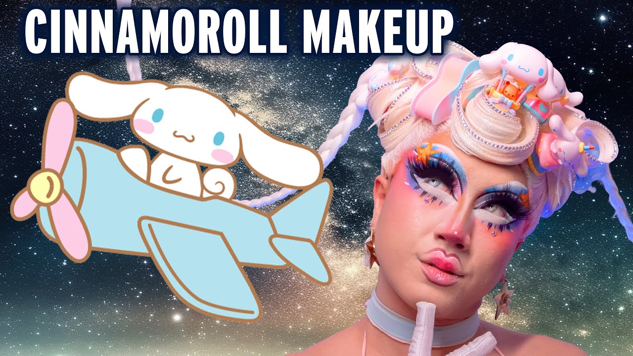 Cinnamoroll Makeup Tutorial GRWM | Lets Catch Up