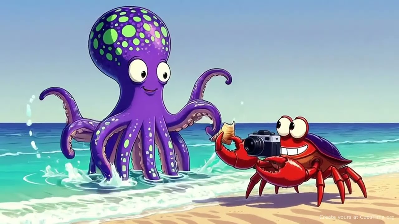 Caleb the Crab and His Magic Sand-Cam