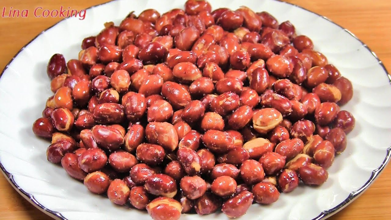 Cách làm ĐẬU PHỘNG RANG MUỐI giòn ngon , đơn giản , bảo quản được lâu || Lina Cooking