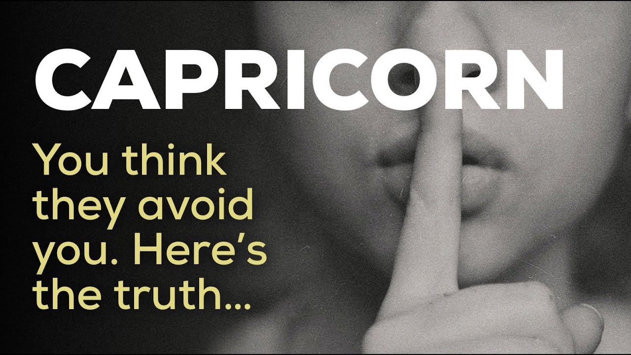CAPRICORN August - You think they avoid you. Here&rsquo;s the truth&hellip; (August, Tarot Reading)