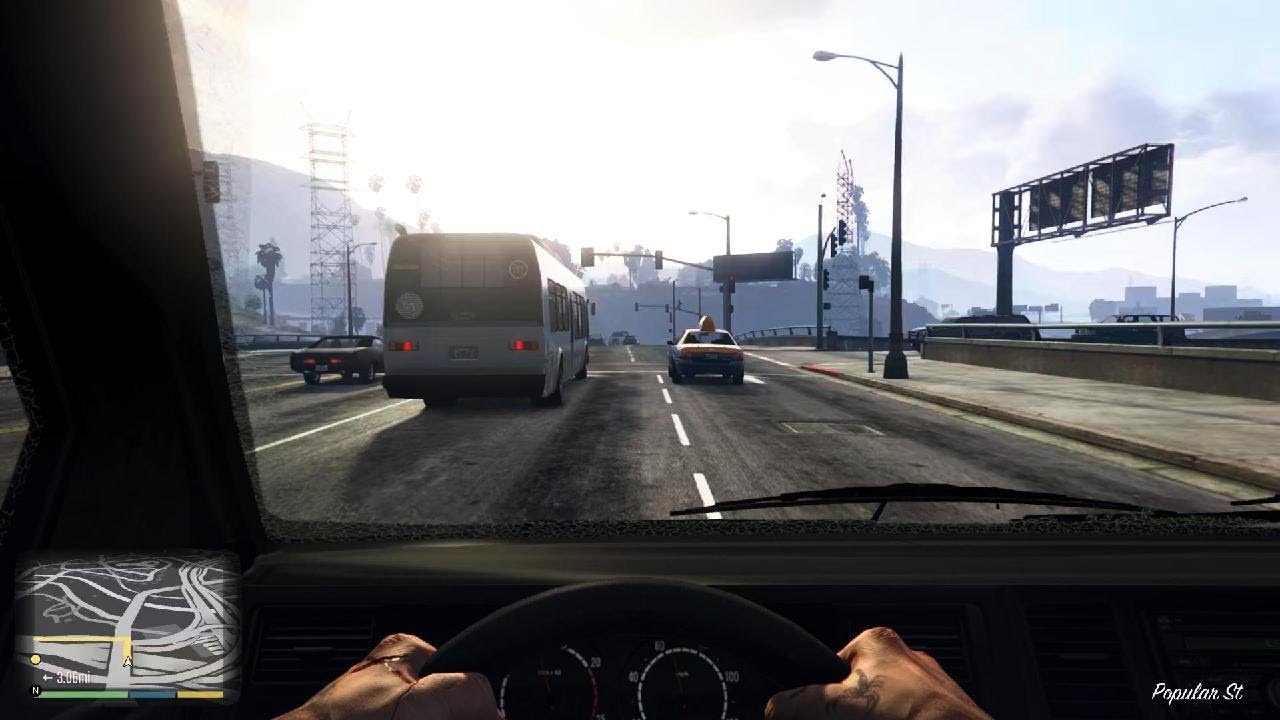 Grand Theft Auto V delivering the medicine to Trevor mother...