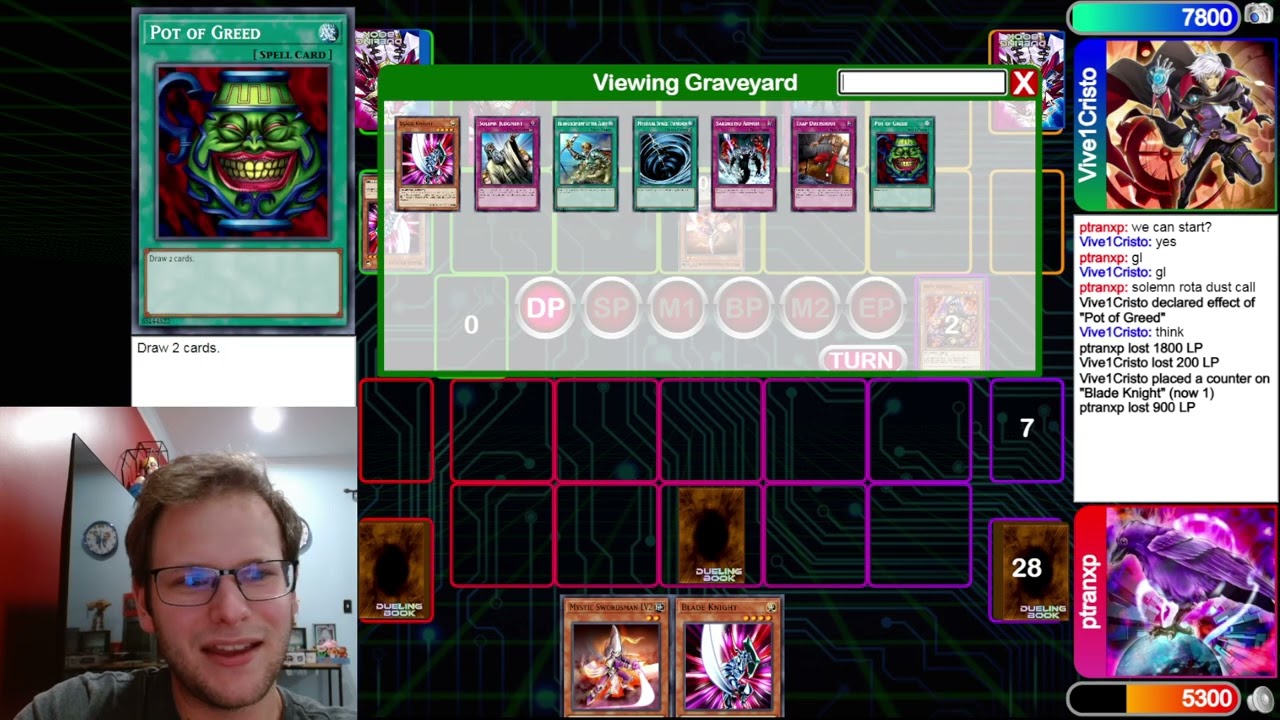 Yu-Gi-Oh! Goat Format War League Week 1 FEATURE MATCH | ptranxp vs. El Duelista DEX (Warrior Mirror)
