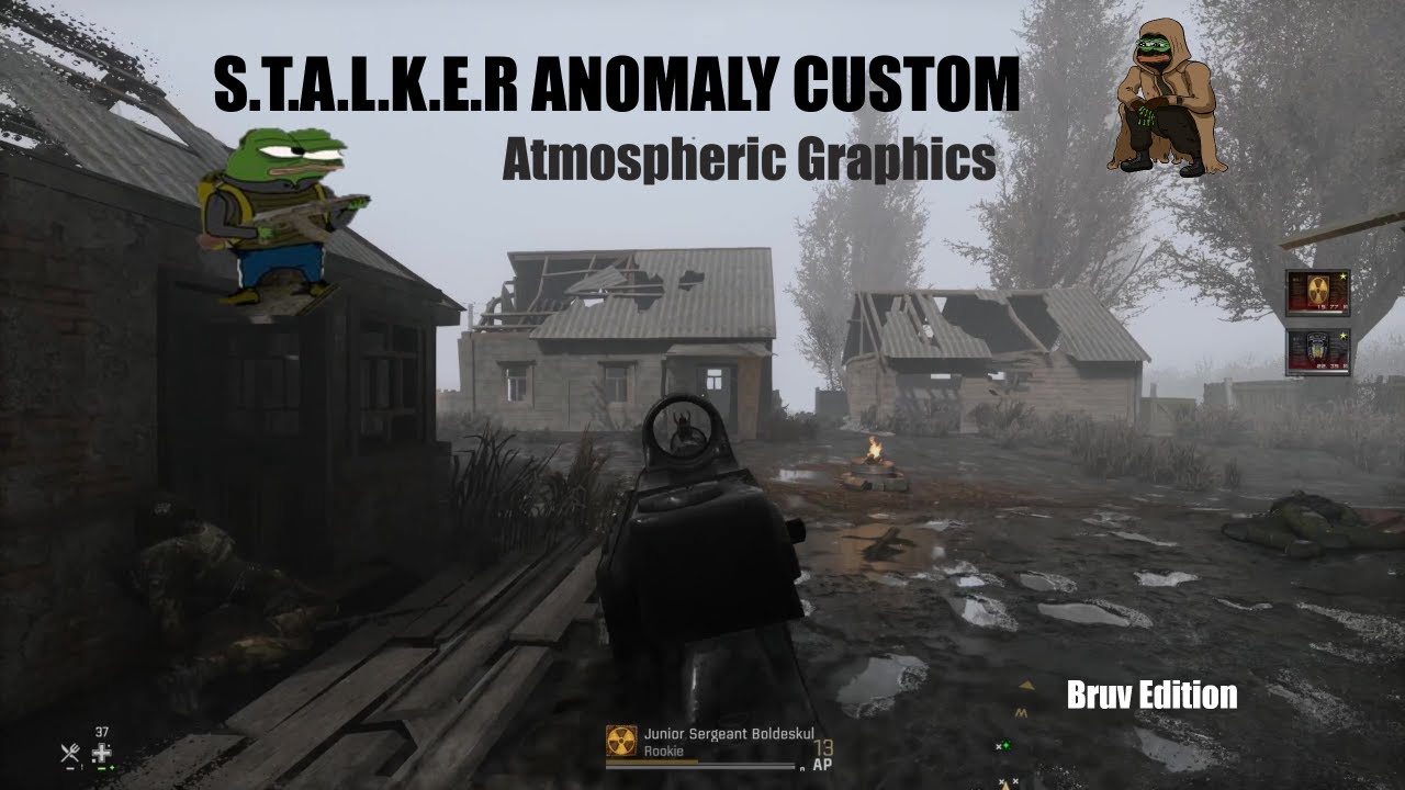 S.T.A.L.K.E.R Anomaly Custom Brutal Gameplay -Atmospheric Graphics