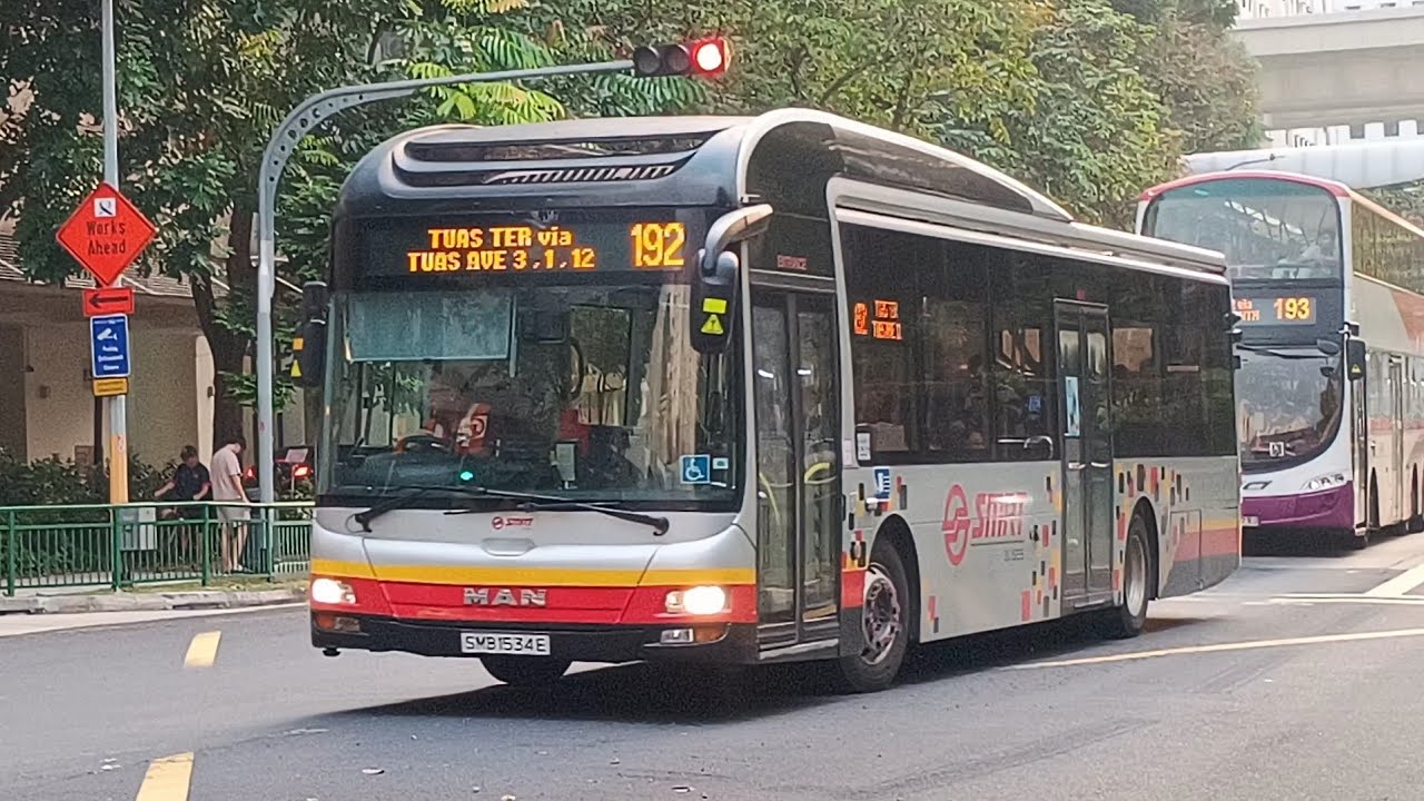 [約束した動画] 車外風景 jurong west, boon lay revisited 2026年02月07日 (土曜日) SMRT MAN NL323F A22 Euro 5 標準車両運用