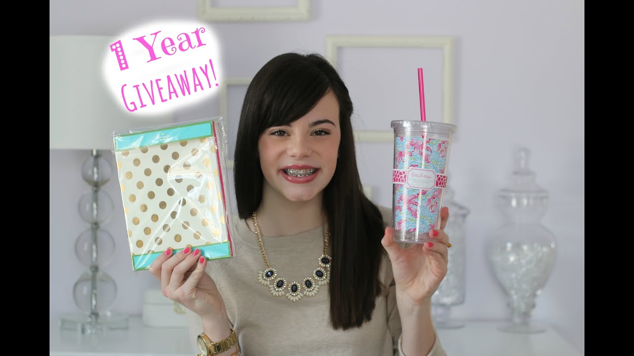 Thank you &hearts; One Year Giveaway!