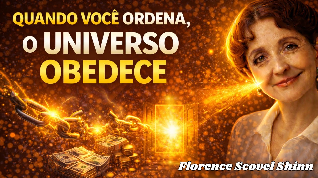 QUANDO VOCÊ ORDENA, O UNIVERSO OBEDECE — A Chave Espiritual do Milagre | Florence Scovel Shinn