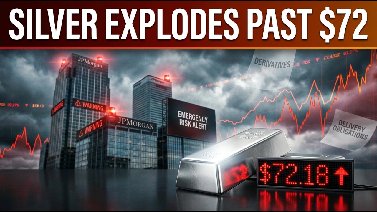 BREAKING: Silver EXPLODES Past $72 &mdash; JPMorgan Issues a Shock Emergency Warning