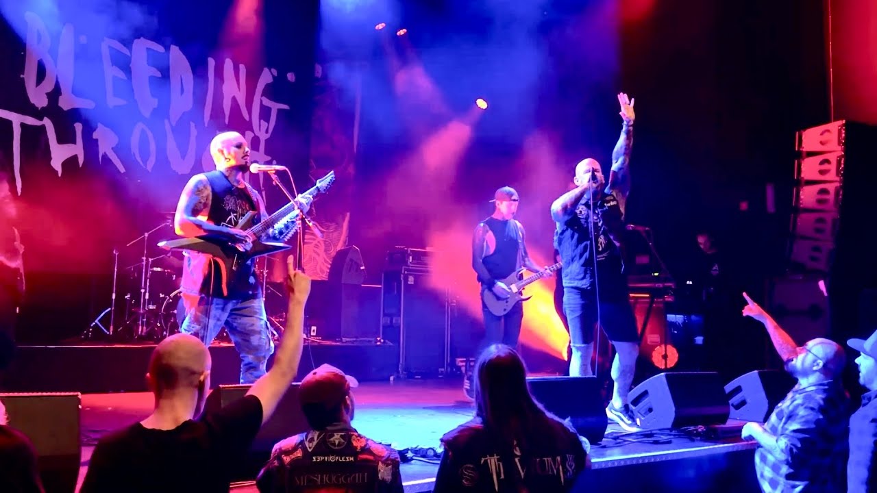 BLEEDING THROUGH - Love Lost In A Hail Of Gunfire @ Bibelot, Dordrecht — the Netherlands 2025 LIVE