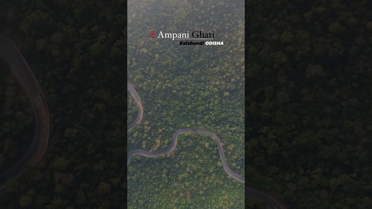 📍 Ampani Ghati | Kalahandi, Odisha | #ghati #kalahandi #odisha #travel #explore #drone #view #viral