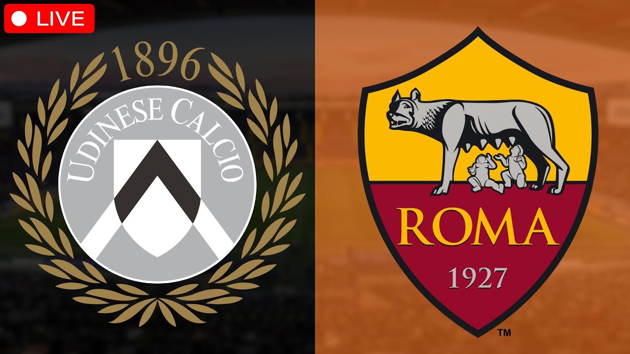 Udinese Calcio - AS Rom / Serie A Watchalong LIVE