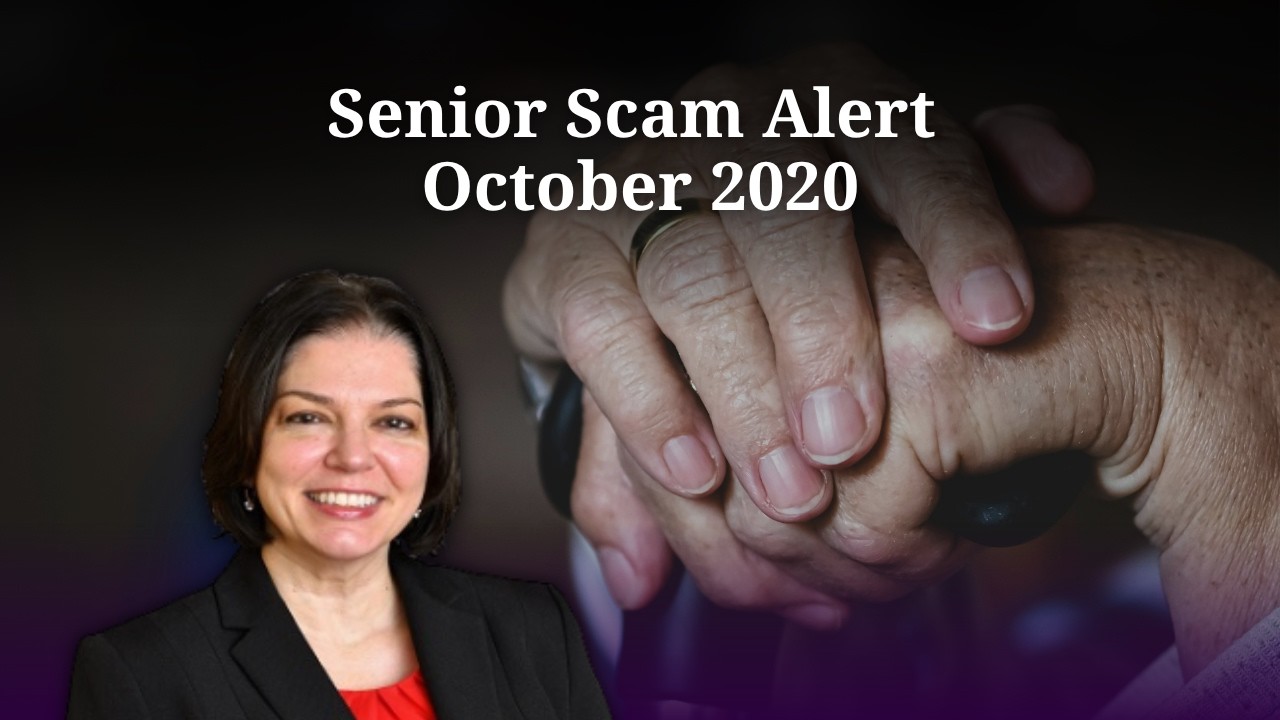 Senior Scam Alert - October 2020