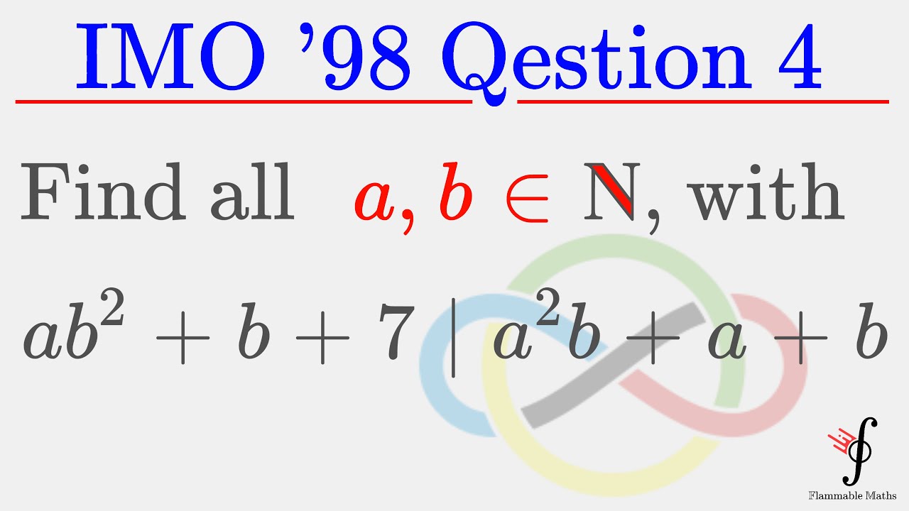 IMO, a Very Nice Number Theory Exercise.