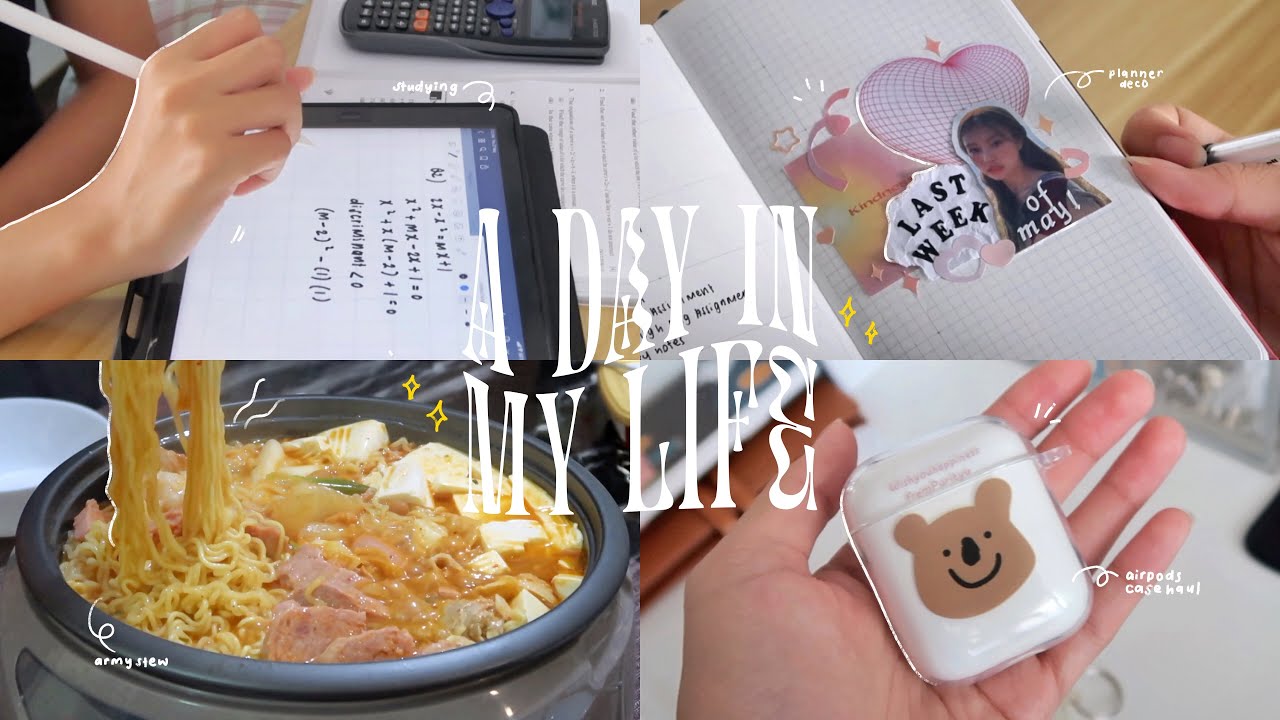 a day in my life 🌤 | waking up at 6am, studying, art, food + more