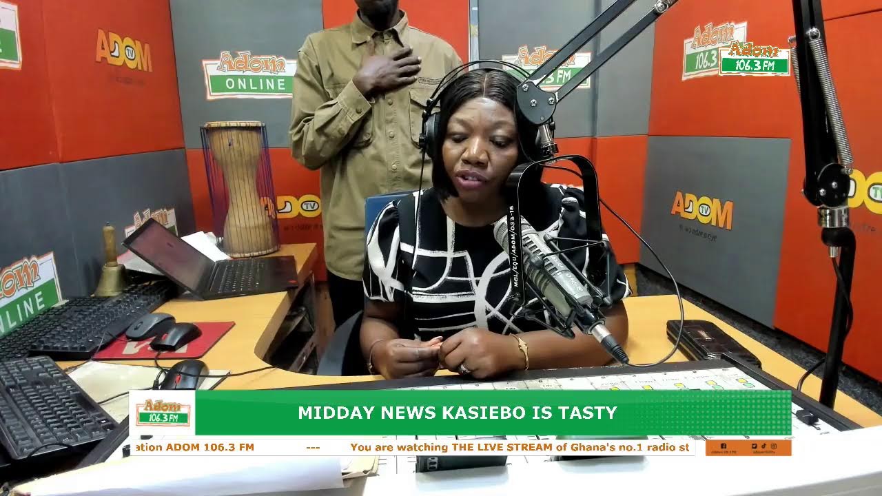 Midday News Kasiebo Is Tasty on Adom 106.3 FM (10-02-26)