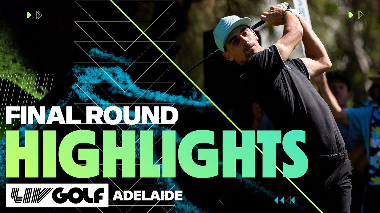 LIV Golf Adelaide 2025: основные моменты финального раунда